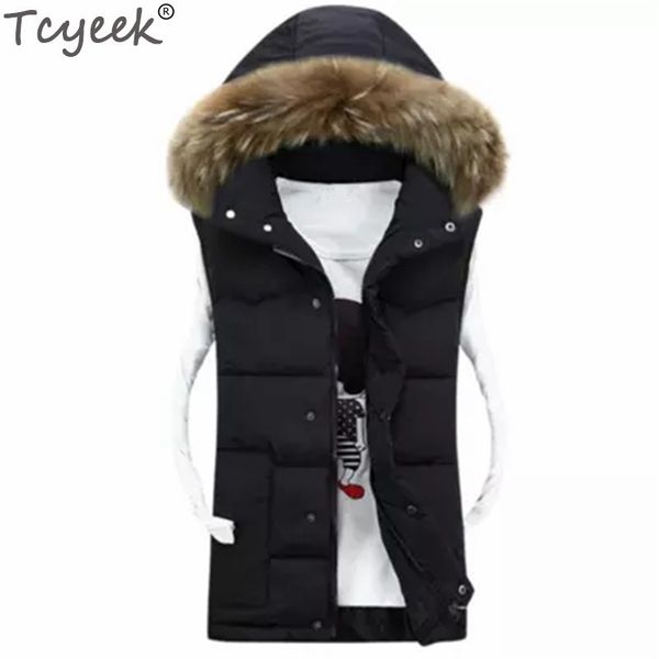 tcyeek waistcoat for women winter cotton female chaleco mujer plus size 4xl hooded colete feminino men's vests, Black;white
tcyeek waistcoat for women winter cotton female chaleco mujer plus size 4xl hooded colete feminino men's vests, Black;white