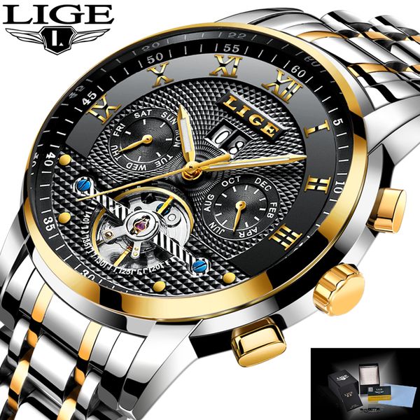 mens watches brand lige luxury automatic watch men full steel wrist watch man fashion casual waterproof clock reloj hombre, Slivery;brown
mens watches brand lige luxury automatic watch men full steel wrist watch man fashion casual waterproof clock reloj hombre, Slivery;brown