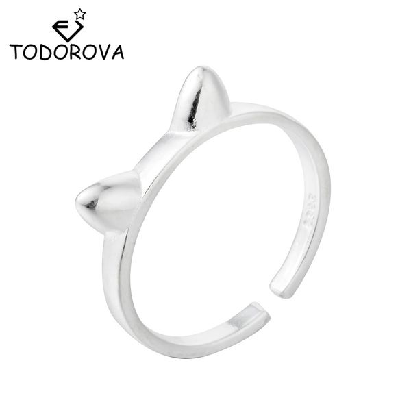 todorova 2018 new cute accessories for women jewelry lovely kitty cat ear rings wedding gifts simple style bague femme, Golden;silver
todorova 2018 new cute accessories for women jewelry lovely kitty cat ear rings wedding gifts simple style bague femme, Golden;silver