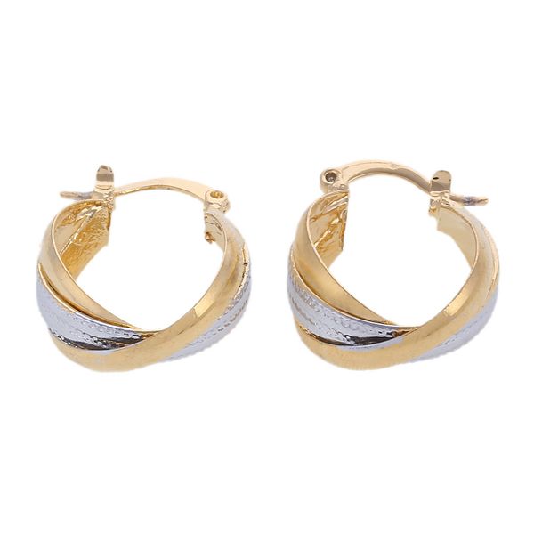 african two tone earrings round mixed gold color earring arab africa ethiopian jewelry, Silver
african two tone earrings round mixed gold color earring arab africa ethiopian jewelry, Silver
