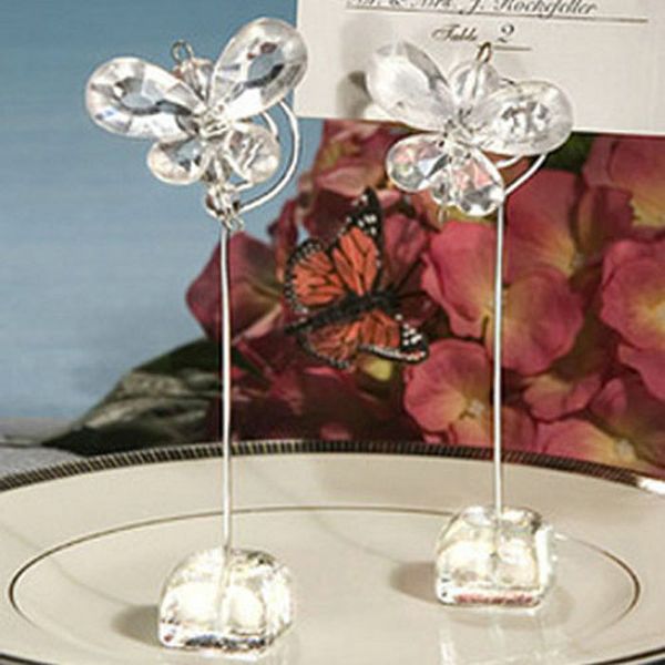 clear/ pink crystal butterfly place card holders wedding decoration table centerpieces party favor gifts
clear/ pink crystal butterfly place card holders wedding decoration table centerpieces party favor gifts