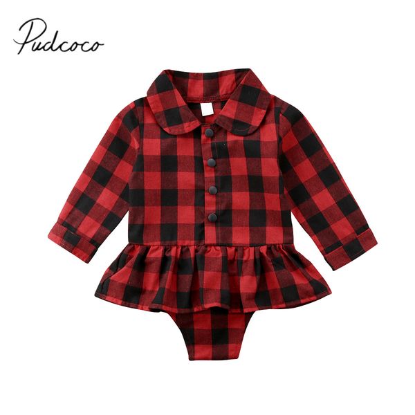 2018 brand new newborn infant toddler baby girl plaid cotton bodysuit plaid jumpsuit dress outfit checked casual mini dress, Red;yellow
2018 brand new newborn infant toddler baby girl plaid cotton bodysuit plaid jumpsuit dress outfit checked casual mini dress, Red;yellow