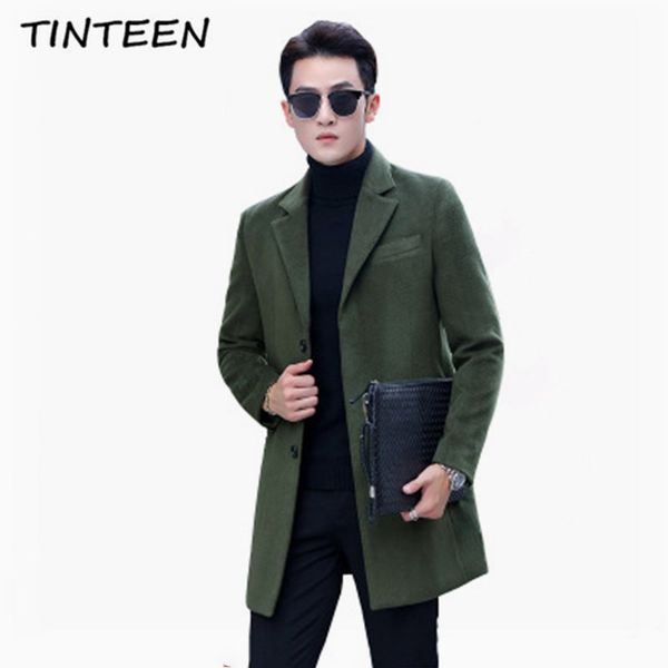 tinteen 2018 fashion mens 50% wool blend suit collar coats full winter for male wool long overcoat cashmere plus size 4xl gc545, Black
tinteen 2018 fashion mens 50% wool blend suit collar coats full winter for male wool long overcoat cashmere plus size 4xl gc545, Black