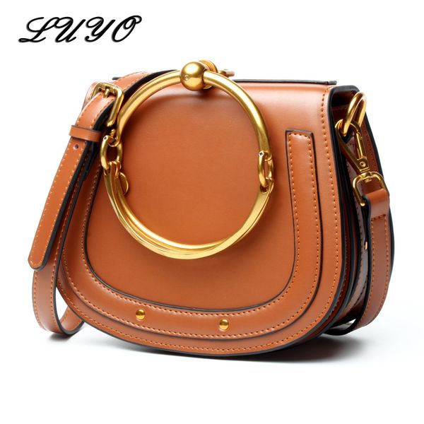 luyo vintage ring genuine leather shoulder bag female luxury handbags women messenger bags designer for woman small cloe summer
luyo vintage ring genuine leather shoulder bag female luxury handbags women messenger bags designer for woman small cloe summer