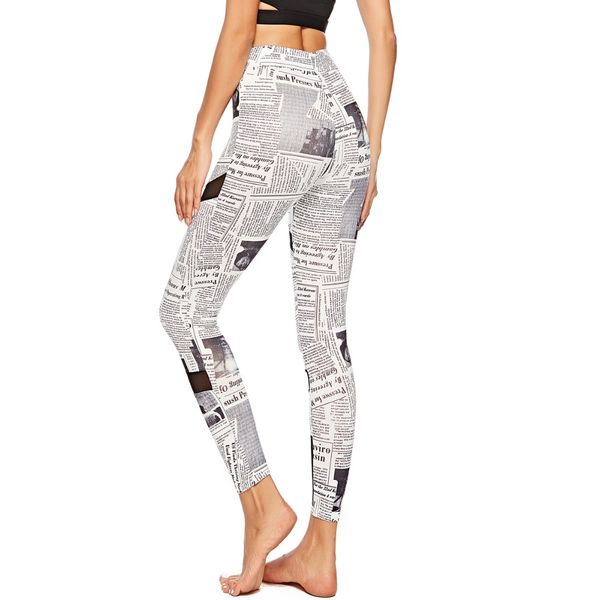 fashion letter printed leggings newspaper print skinny sporty low waist stretch women sporty leggings pantalon mujer 2018, Black;white
fashion letter printed leggings newspaper print skinny sporty low waist stretch women sporty leggings pantalon mujer 2018, Black;white