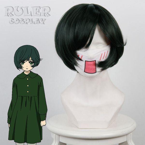 33cm hell girl jigoku shojo mitsuru cosplay costume short hair wig + hairnet, Black;brown
33cm hell girl jigoku shojo mitsuru cosplay costume short hair wig + hairnet, Black;brown