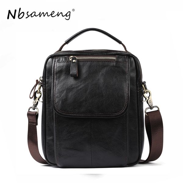 nbsameng 2018 brand men genuine leather messenger handbag travel designer bags shoulder bag crossbody bag phone bolsas
nbsameng 2018 brand men genuine leather messenger handbag travel designer bags shoulder bag crossbody bag phone bolsas