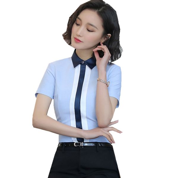 fmasuth summer womens shirt short sleeve turn down collar 3xl plus size patchwork office blouses 122yan399s01, White
fmasuth summer womens shirt short sleeve turn down collar 3xl plus size patchwork office blouses 122yan399s01, White