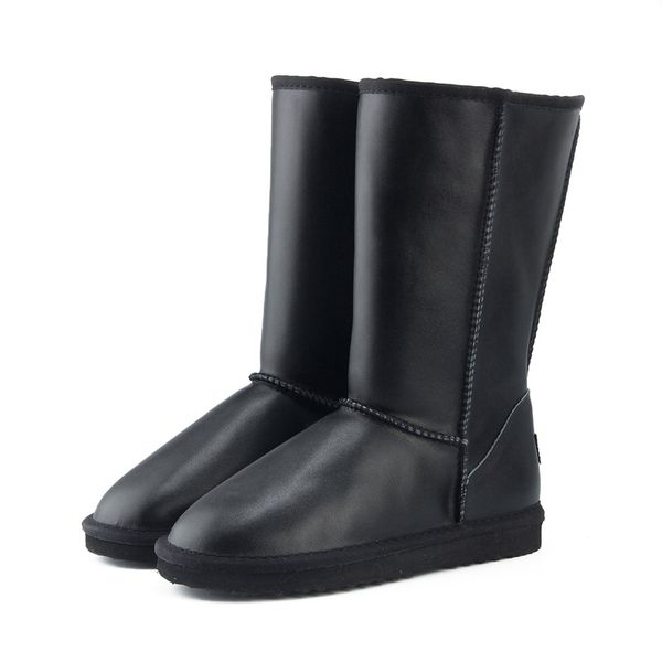 new women shoes winter boots genuine cowhide leather waterproof fashion casual woman snow boots 6 color, Black
new women shoes winter boots genuine cowhide leather waterproof fashion casual woman snow boots 6 color, Black