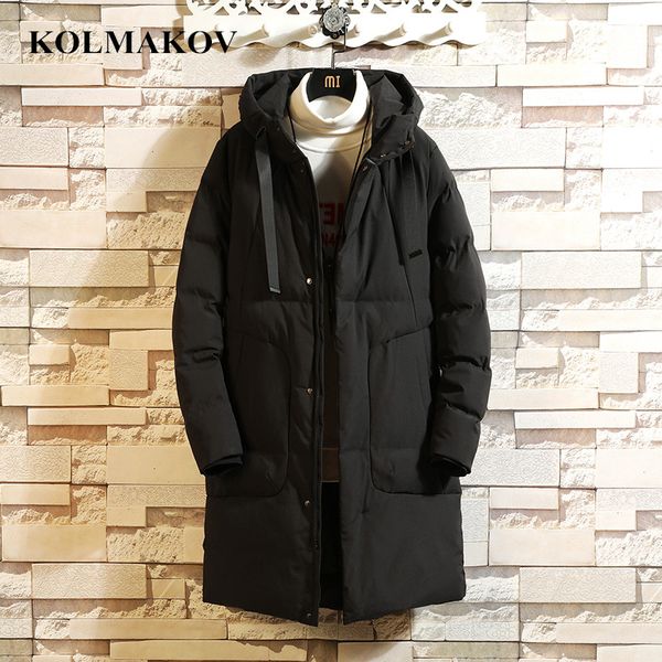 kolmakov 2018 men's clothing new winter parkas for men long thicken hooded cotton parka l-5xl solid dress homme, Black
kolmakov 2018 men's clothing new winter parkas for men long thicken hooded cotton parka l-5xl solid dress homme, Black