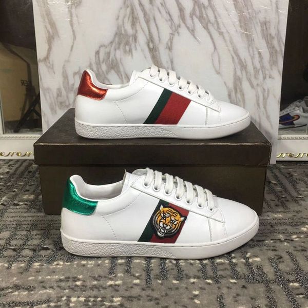 tiger head luxury shoes genuine leather men casual shoes luxury brands designer sneakers lace-up running shoes women casual designer shoe, Black
tiger head luxury shoes genuine leather men casual shoes luxury brands designer sneakers lace-up running shoes women casual designer shoe, Black
