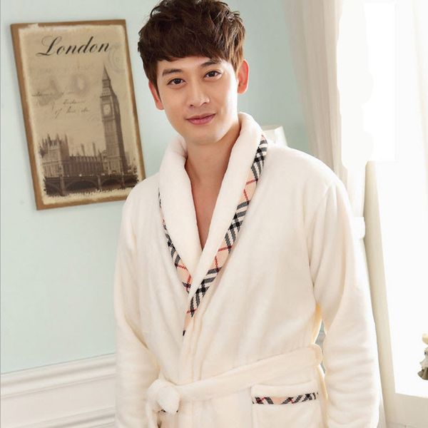special offer men's solid color bath robe full sleeve shawl collar pyjama homme knitted sleep lounge robes nightgowns for men, Black;brown
special offer men's solid color bath robe full sleeve shawl collar pyjama homme knitted sleep lounge robes nightgowns for men, Black;brown