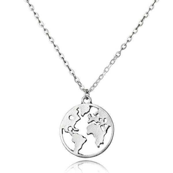 2018 New World Map Pendant Necklaces Earth Day Wanderlust Personalized jewelry Outdoor metal fashion Necklace Gift for women man
2018 New World Map Pendant Necklaces Earth Day Wanderlust Personalized jewelry Outdoor metal fashion Necklace Gift for women man