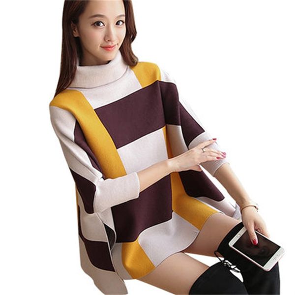 knitwear jacket spring and autumn new college wind sweater sets of women's loose cloak high collar bat sleeve sweater jq313, White;black
knitwear jacket spring and autumn new college wind sweater sets of women's loose cloak high collar bat sleeve sweater jq313, White;black