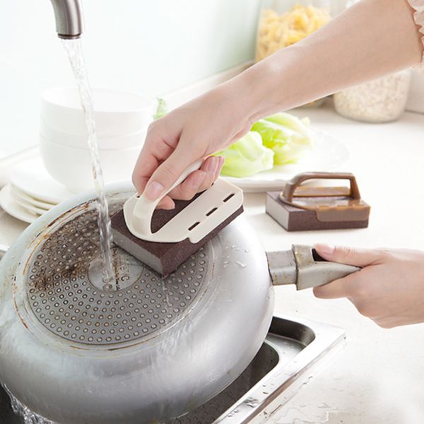 kitchen cleaning brush bowl sponge block washing pan with handle nanometer emery sponge to remove rust
kitchen cleaning brush bowl sponge block washing pan with handle nanometer emery sponge to remove rust
