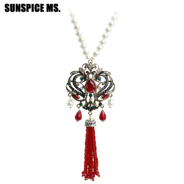 bohemia red natural stone beads tassels pendant necklace for women wedding jewelry antique gold color bead sweater chain bijoux, Silver
bohemia red natural stone beads tassels pendant necklace for women wedding jewelry antique gold color bead sweater chain bijoux, Silver