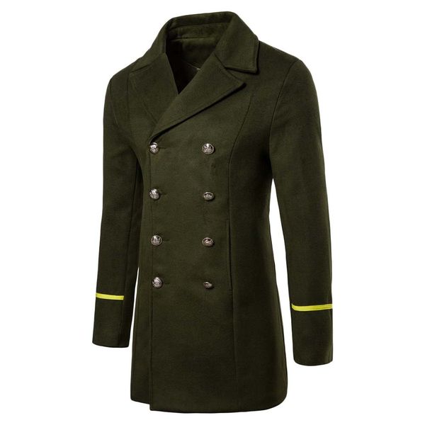 autumn coat men winter 2018 korean men overcoat casual autumn long sleeve solid button lapel woolen coat blouse wool & blends, Black
autumn coat men winter 2018 korean men overcoat casual autumn long sleeve solid button lapel woolen coat blouse wool & blends, Black