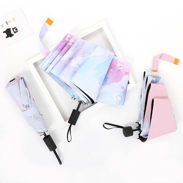 anti uv waterproof three fold parasol sunshade gradient color gradually changing color princess umbrella
anti uv waterproof three fold parasol sunshade gradient color gradually changing color princess umbrella