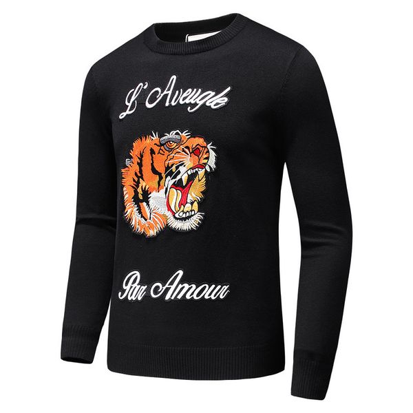 sweater designer sweater sweater men brand pullover long sleeve crew neck cashmere blend embroidery thin wool casual winter clothes, White;black
sweater designer sweater sweater men brand pullover long sleeve crew neck cashmere blend embroidery thin wool casual winter clothes, White;black