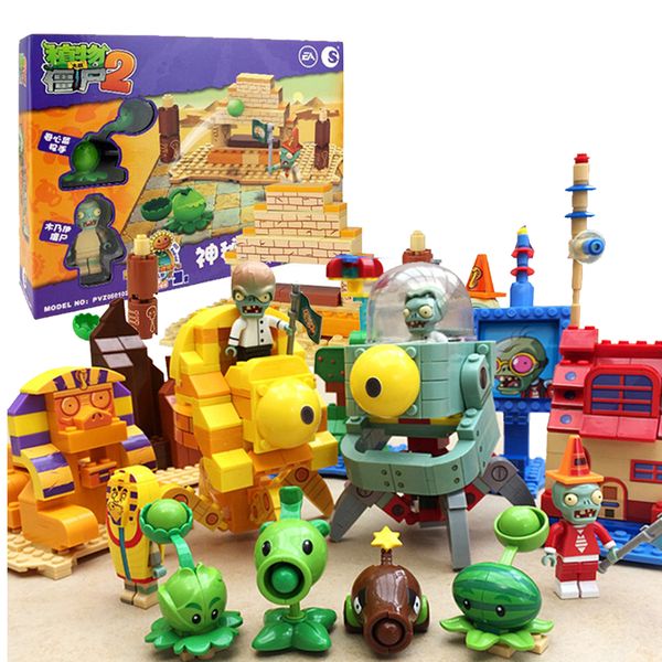 Строительные блоки Minifigures Действие горячая игра Растения против зомби PVZ может luac
Строительные блоки Minifigures Действие горячая игра Растения против зомби PVZ может luac