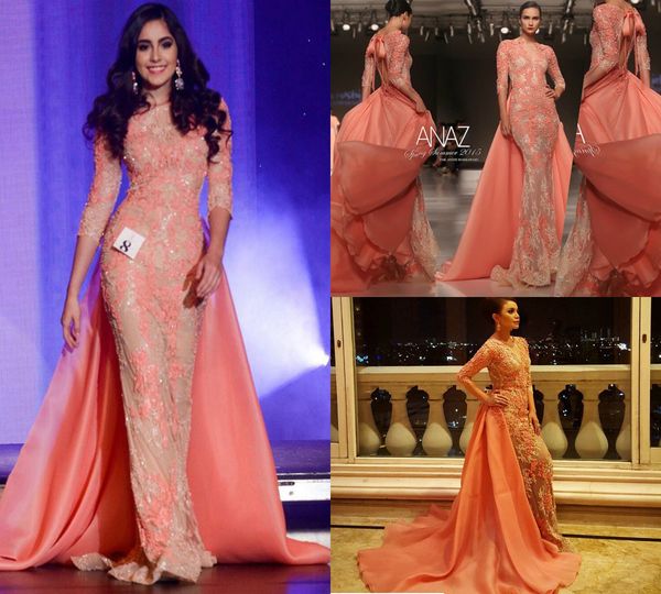 generous prom dresses with detachable skirt jewel neck half long sleeve sweep train formal dress evening sequined plus size evening gowns, Black 
generous prom dresses with detachable skirt jewel neck half long sleeve sweep train formal dress evening sequined plus size evening gowns, Black