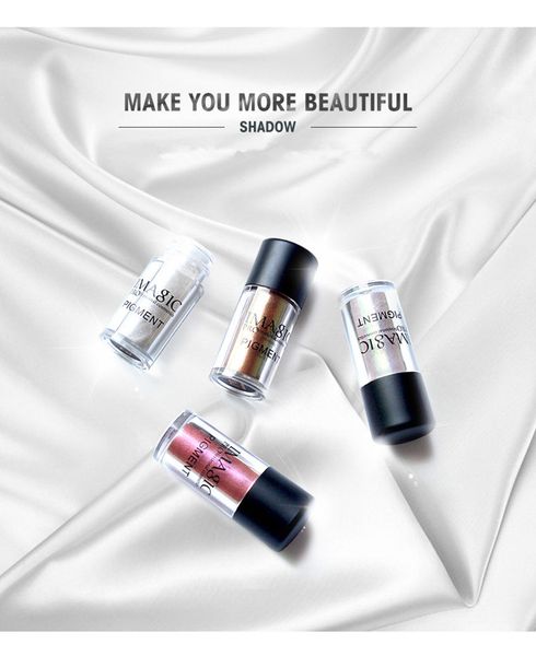 новая мода тени для век loose pigment shadows eyes metallic glitte powder металлические тени для век цвет макияжа bea502
новая мода тени для век loose pigment shadows eyes metallic glitte powder металлические тени для век цвет макияжа bea502