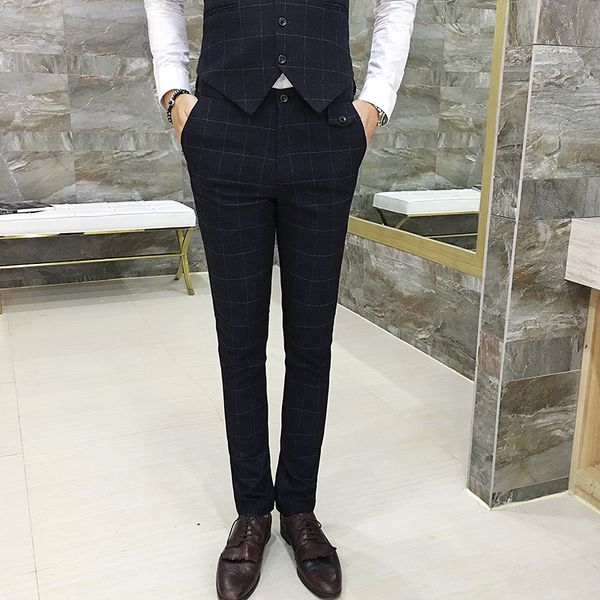 north. new pattern korean self-cultivation lattice western-style trousers leisure time trousers k6174/p75 black, White;black
north. new pattern korean self-cultivation lattice western-style trousers leisure time trousers k6174/p75 black, White;black