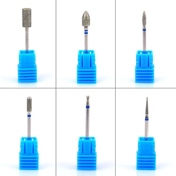 6pcs/set 3mm diamond nail drill bit electric nail drill accessories ceramic manicure pedicure rotate burr art tools, Silver
6pcs/set 3mm diamond nail drill bit electric nail drill accessories ceramic manicure pedicure rotate burr art tools, Silver