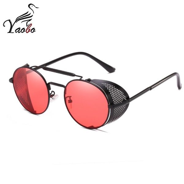 retro steampunk sunglasses round round metal shields sunglasses men women uv400 shades uv protection, White;black
retro steampunk sunglasses round round metal shields sunglasses men women uv400 shades uv protection, White;black