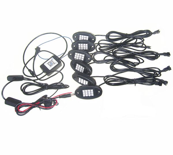 smart phone app bluetooth control underbody led rock light kit 6 pods music sync brake automatic lights function
smart phone app bluetooth control underbody led rock light kit 6 pods music sync brake automatic lights function