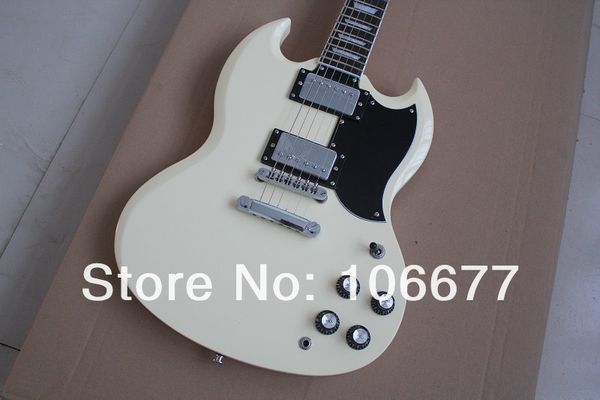 factory guitar double cutaway ,sg standard in cream white electric guitar 2 pickups ing
factory guitar double cutaway ,sg standard in cream white electric guitar 2 pickups ing