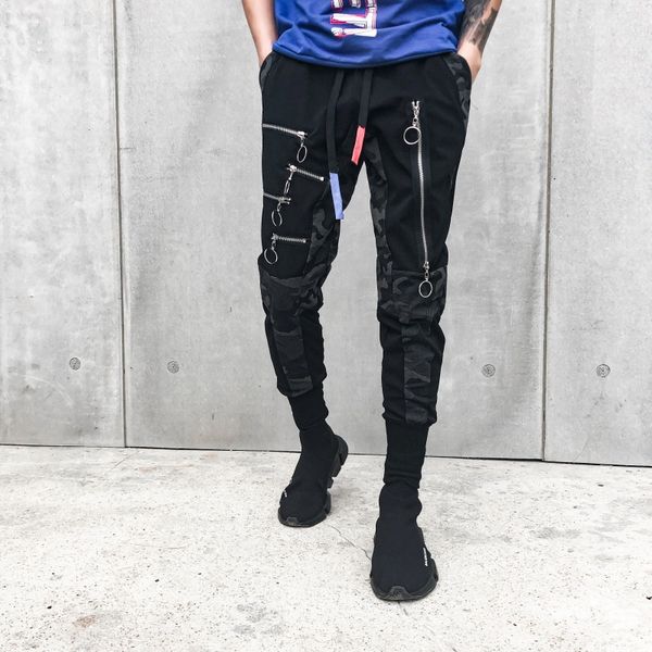 novel ideas men high street fashion sweatpants male ribbon fashion casual hip hop trousers jogger loose zipper pant us size, Black
novel ideas men high street fashion sweatpants male ribbon fashion casual hip hop trousers jogger loose zipper pant us size, Black