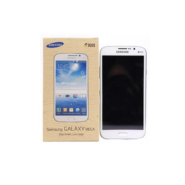 

Восстановленное Samsung Galaxy Mega 5.8inch I9152 i9152 SmartPhone 1.5GB / 8GB 8.0MP WIFI GPS Bluetooth 3G WCDMA 2G разблокирована сотовый телефон