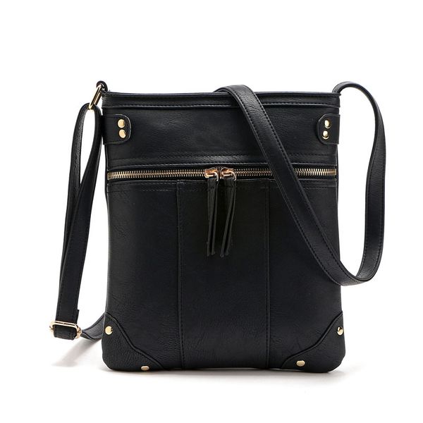 3pcs messenger bags women rivet patten double zipper pu plain flap 5colors cosmetic shoulder bag
3pcs messenger bags women rivet patten double zipper pu plain flap 5colors cosmetic shoulder bag