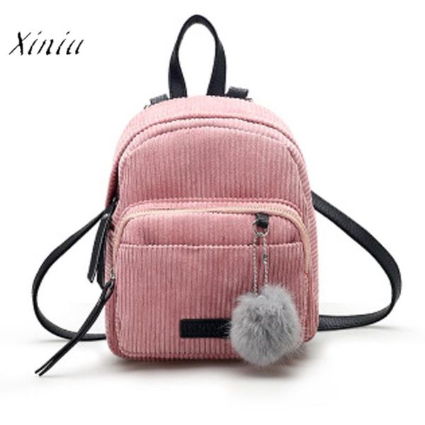 xiniu women leather backpacks schoolbags travel shoulder bag bolsas feminina mini corduroy girl schoolbag travel bag
xiniu women leather backpacks schoolbags travel shoulder bag bolsas feminina mini corduroy girl schoolbag travel bag