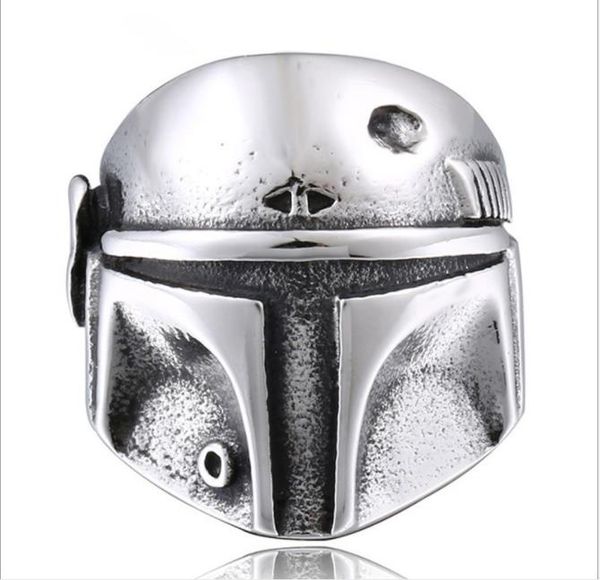 european and american movie and accessories helmets men's personality rings, Silver
european and american movie and accessories helmets men's personality rings, Silver