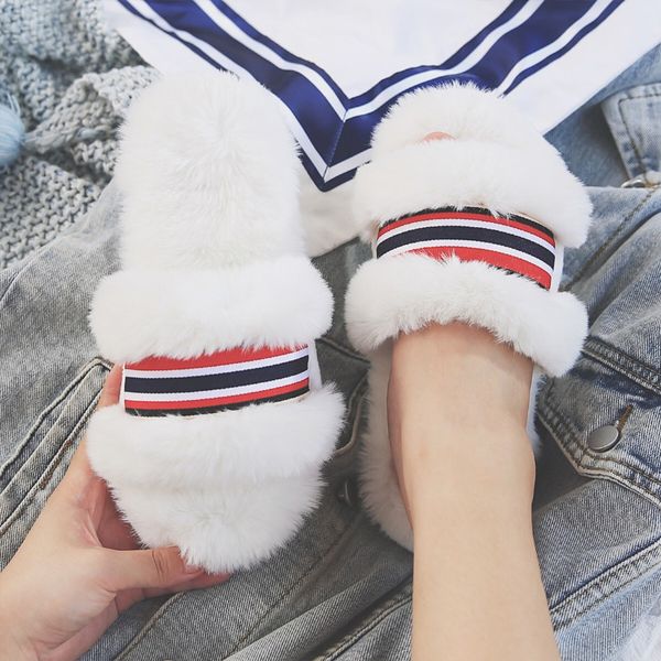 2018 new winter slippers for women striped home indoor non-slip shoes woman soft plush cotton slipper warm women's shoes female, Black
2018 new winter slippers for women striped home indoor non-slip shoes woman soft plush cotton slipper warm women's shoes female, Black