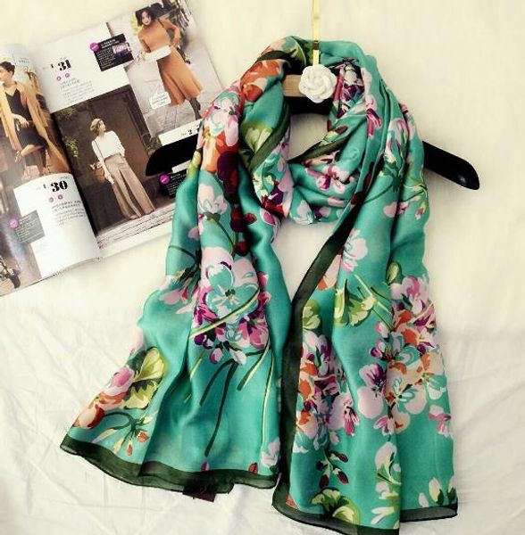 High quality Luxury Brand Women Silk Scarf 2018 Summer Designer Flower Long Scarf Label 180x70Cm Shawl Silk Letter Scarves. Free shipping
High quality Luxury Brand Women Silk Scarf 2018 Summer Designer Flower Long Scarf Label 180x70Cm Shawl Silk Letter Scarves. Free shipping