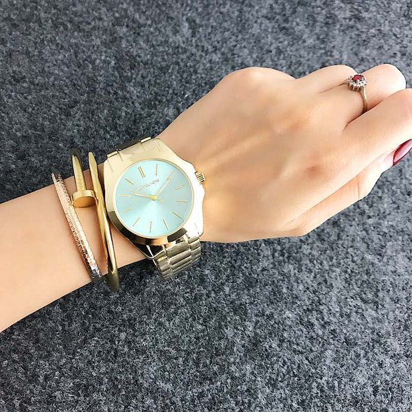 fashion watch steel band women's dial brand style wrist men's stainless quartz m6501 mlequ, Slivery;brown
fashion watch steel band women's dial brand style wrist men's stainless quartz m6501 mlequ, Slivery;brown