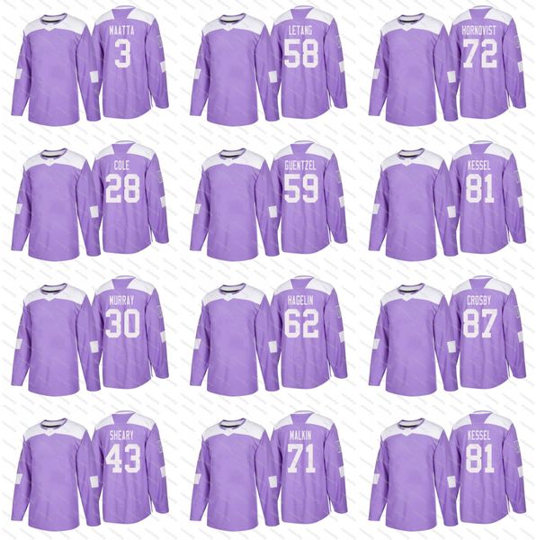 2018 Hockey Fights Cancer Sidney Crosby Jake Guentzel Matt Murray Kris Letang Sheary Evgeni Malkin Hagelin Phil Kessel Jerseys 
2018 Hockey Fights Cancer Sidney Crosby Jake Guentzel Matt Murray Kris Letang Sheary Evgeni Malkin Hagelin Phil Kessel Jerseys