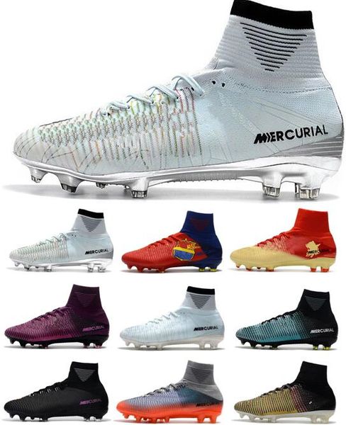 2018 mens mercurial superfly v cr7 fg cristiano soccer boots shoes mercurial superfly silver men fg football shoes high acc soccer cleats
2018 mens mercurial superfly v cr7 fg cristiano soccer boots shoes mercurial superfly silver men fg football shoes high acc soccer cleats