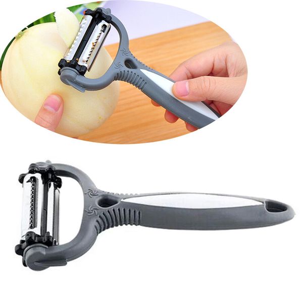 Multifunctional 360 Degree Rotary Carrot Potato Peeler Melon Gadget Vegetable Fruit turnip Slicer Cutter Tool kitchen tools
Multifunctional 360 Degree Rotary Carrot Potato Peeler Melon Gadget Vegetable Fruit turnip Slicer Cutter Tool kitchen tools