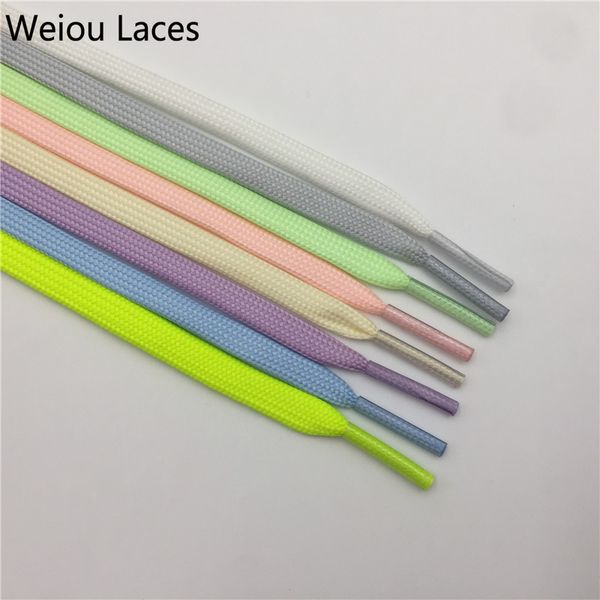 weiou luxury flat polyester shiny glow in the dark shoe laces luminous colorful bootlace for sport shoes decorations 140cm, White;pink
weiou luxury flat polyester shiny glow in the dark shoe laces luminous colorful bootlace for sport shoes decorations 140cm, White;pink