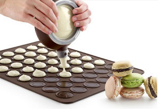 new silicone macaroon pastry oven baking mould sheet mat 48 lattice molds diy mold baking mat esteiras forros de cozimento zt
new silicone macaroon pastry oven baking mould sheet mat 48 lattice molds diy mold baking mat esteiras forros de cozimento zt