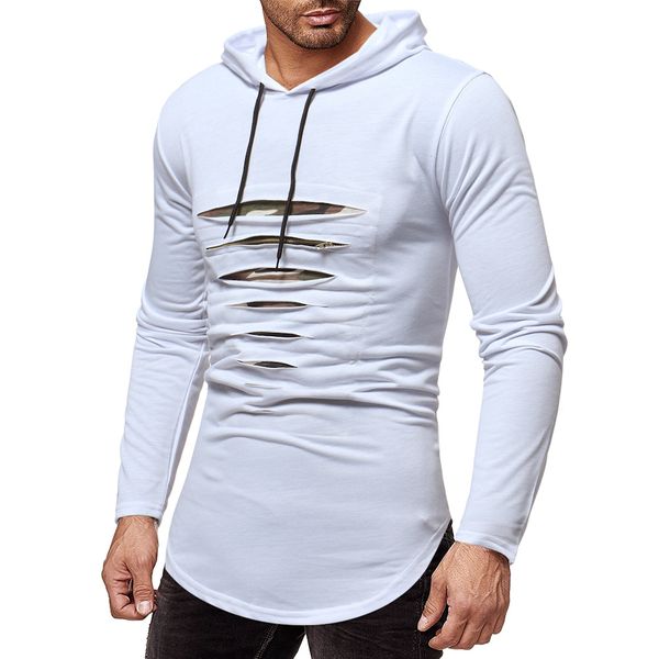 hoodies men 2018 brand male long sleeve irregular ripped hooded sweatshirt mens hoodie tracksuit sweat coat hip hop streetswear, Black
hoodies men 2018 brand male long sleeve irregular ripped hooded sweatshirt mens hoodie tracksuit sweat coat hip hop streetswear, Black