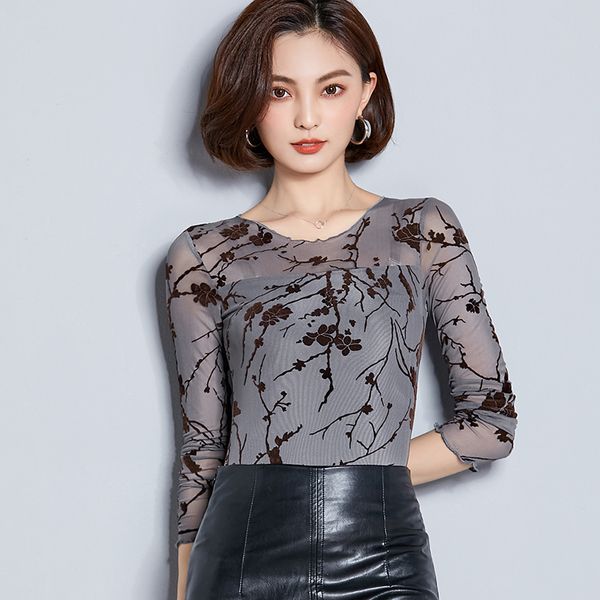 vintage floral hollow shirt long sleeve o neck t-shirt women stretch slim autumn winter skinny tshirt tight good tee, White
vintage floral hollow shirt long sleeve o neck t-shirt women stretch slim autumn winter skinny tshirt tight good tee, White