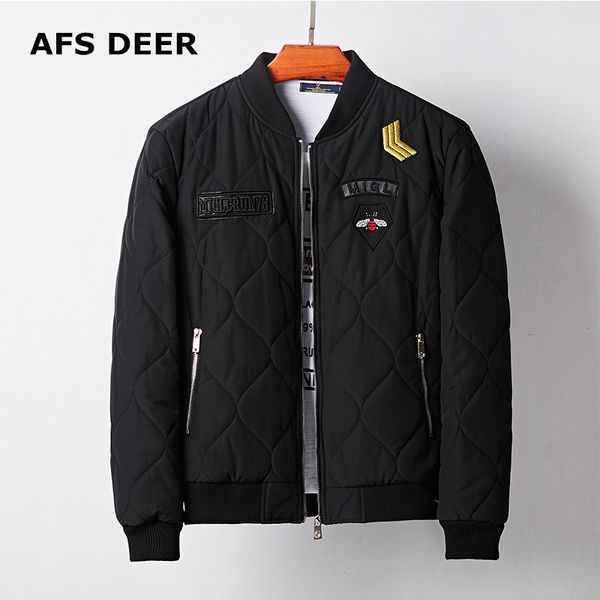 mens bomber jacket and coat 2018 winter new fashion thick men coat outerwear parkas ma-1 flight pilot men jacket, Black
mens bomber jacket and coat 2018 winter new fashion thick men coat outerwear parkas ma-1 flight pilot men jacket, Black