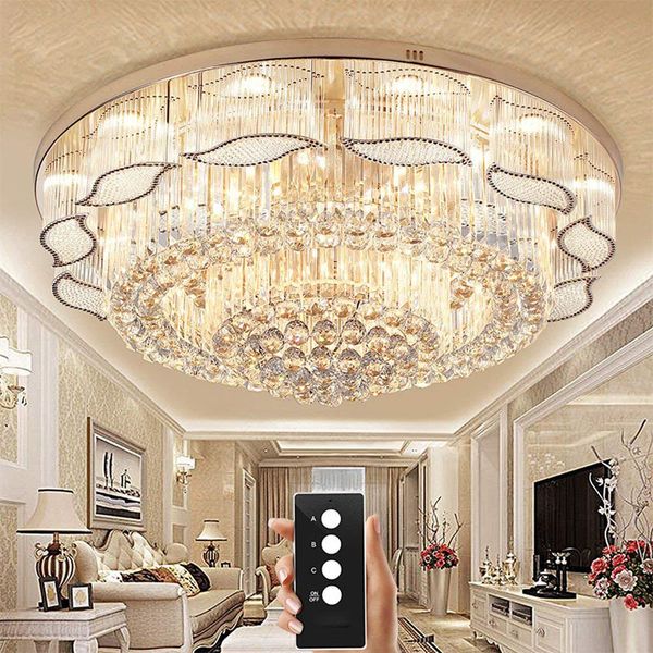 3 brightness k9 crystal light living room lamps ceiling lights s-gold crystal ceiling lights led bedroom restaurant lamp with remote control
3 brightness k9 crystal light living room lamps ceiling lights s-gold crystal ceiling lights led bedroom restaurant lamp with remote control