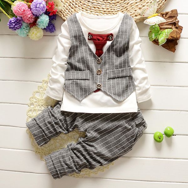 kids boy clothes baby gentleman suit clothing sets fake two piece vest shirt toddler children 1-4y birthday party dress, White
kids boy clothes baby gentleman suit clothing sets fake two piece vest shirt toddler children 1-4y birthday party dress, White