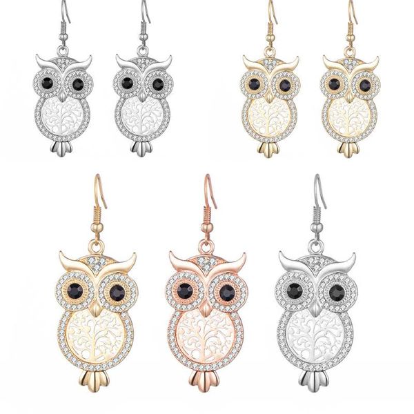 fashion cubic zirconia earring jewelry for girl rose gold dangle earrings owl for women jewellery wholesale d791s, Silver
fashion cubic zirconia earring jewelry for girl rose gold dangle earrings owl for women jewellery wholesale d791s, Silver